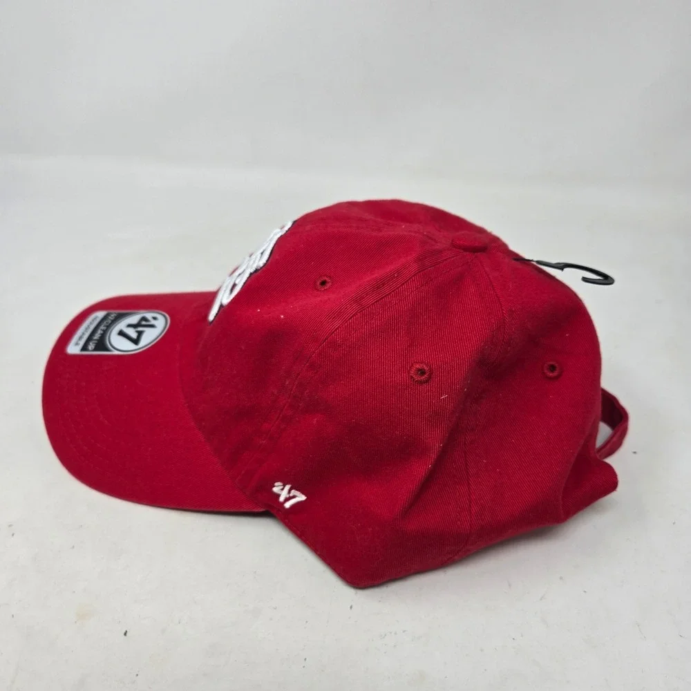 47 Brand St Louis Cardinals Clean Up Hat Red MLB Adjustable Baseball Cap OSFA